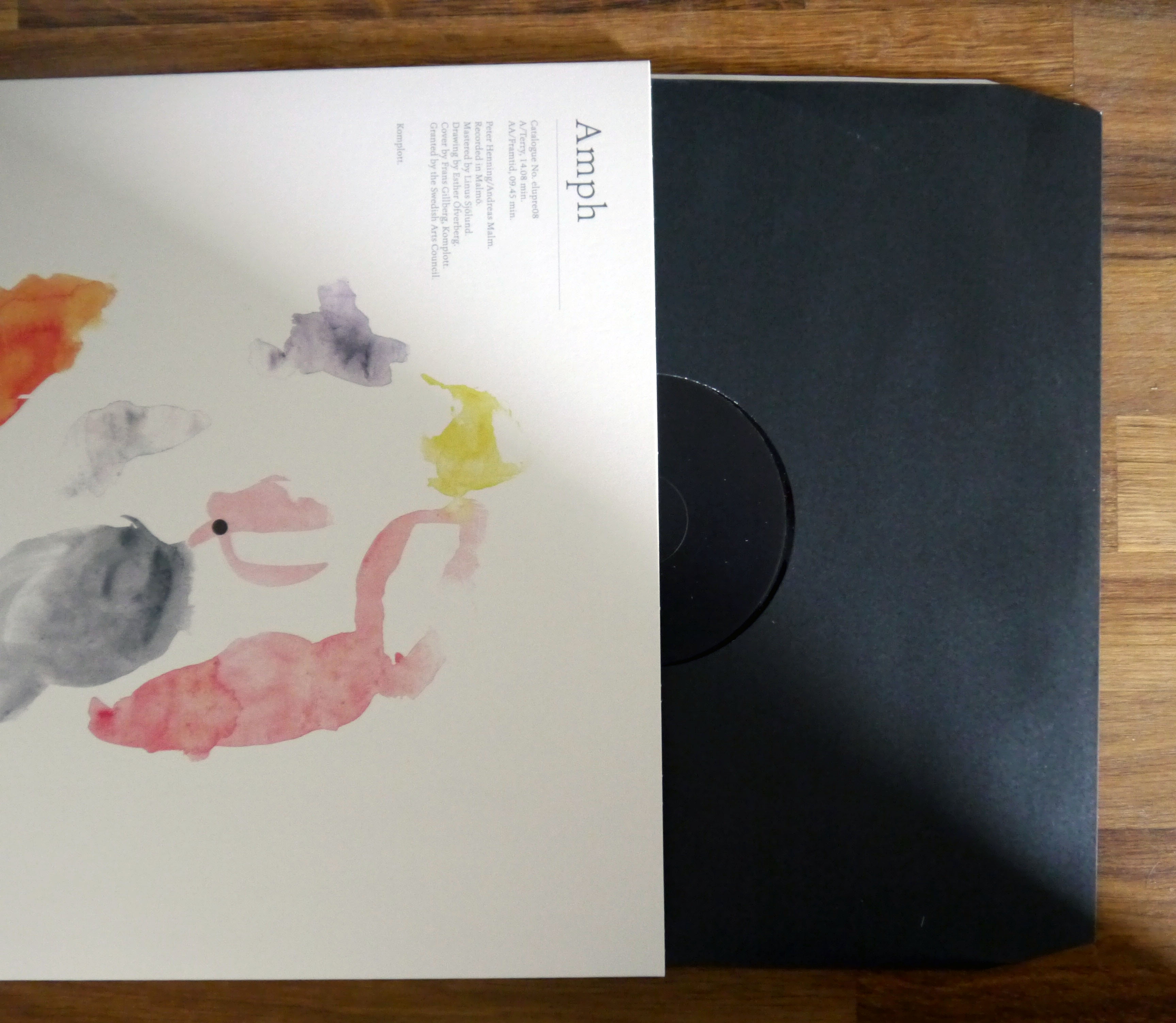 Amph Terry/Framtid LP vinyl images